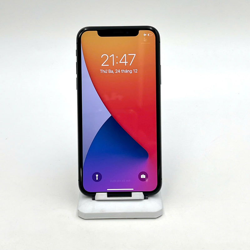 iPhone X 64GB Đen 97% pin 100% Quốc tế Apple (Đã thay pin - Đốm camera 1x/2x , xước viền và màn) - HH4523