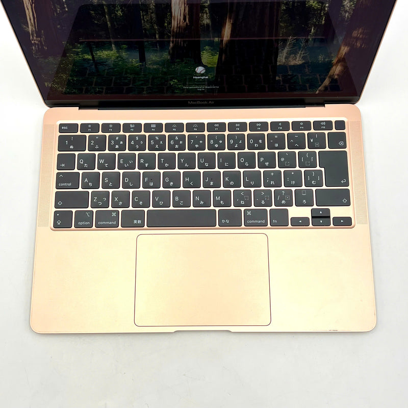 Macbook Air 2020 13.3in Vàng Intel Core i3 / RAM 8GB / SSD 256GB 97% Sạc 150 lần BPTN (Xước màn)