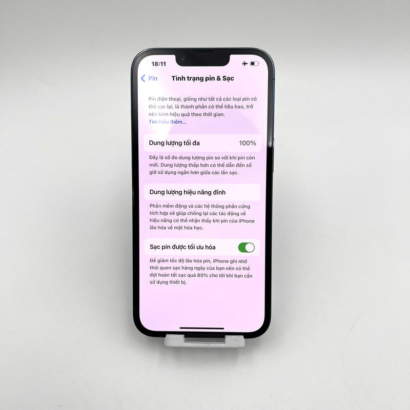 iPhone 13 Pro 256GB Xanh Dương 98% pin 100% DBH Quốc tế Apple (sạc 1 lần) - HH4842