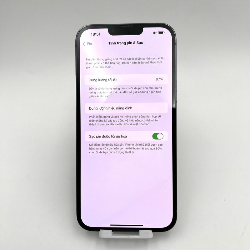 iPhone 13 Pro Max 256GB Xanh Dương 98% pin 87%  Quốc tế từ AU (Không dùng sim AU)  - HH3248