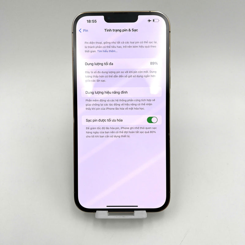 iPhone 13 Pro Max 1TB Vàng 98% pin 89%  Quốc tế Apple (Đốm camera 3x, viền xước) - HH7491