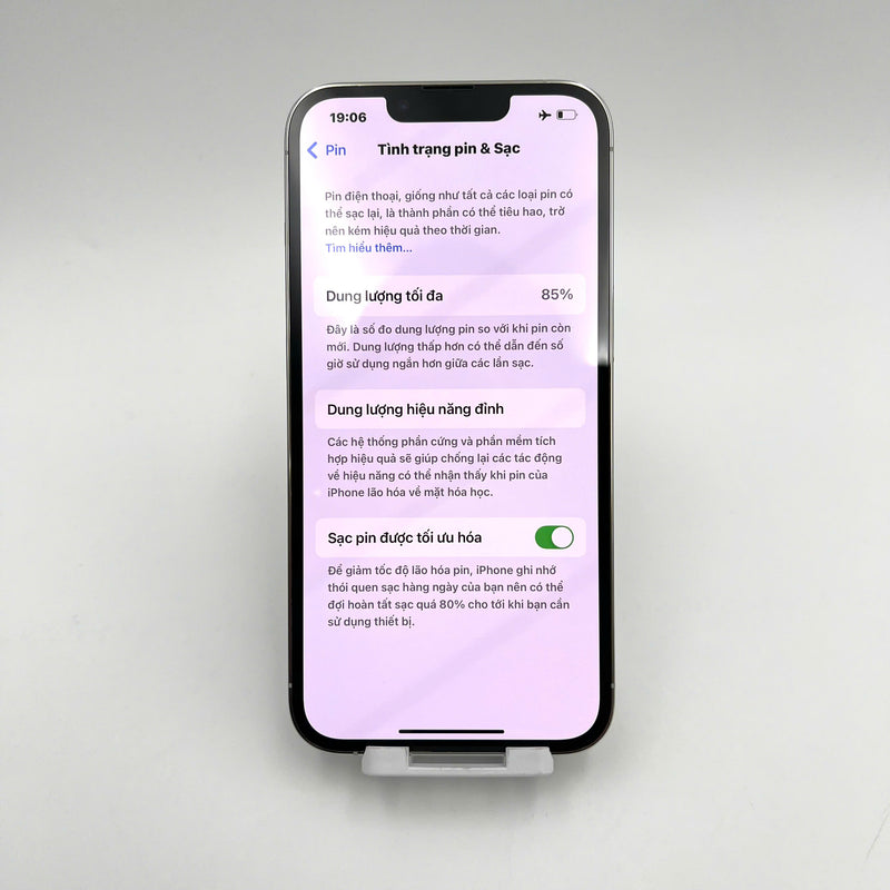 iPhone 13 Pro 256GB Bạc 98% pin 85%  Quốc tế từ AU (Không dùng sim AU - Đốm camera 3x) - HH1099