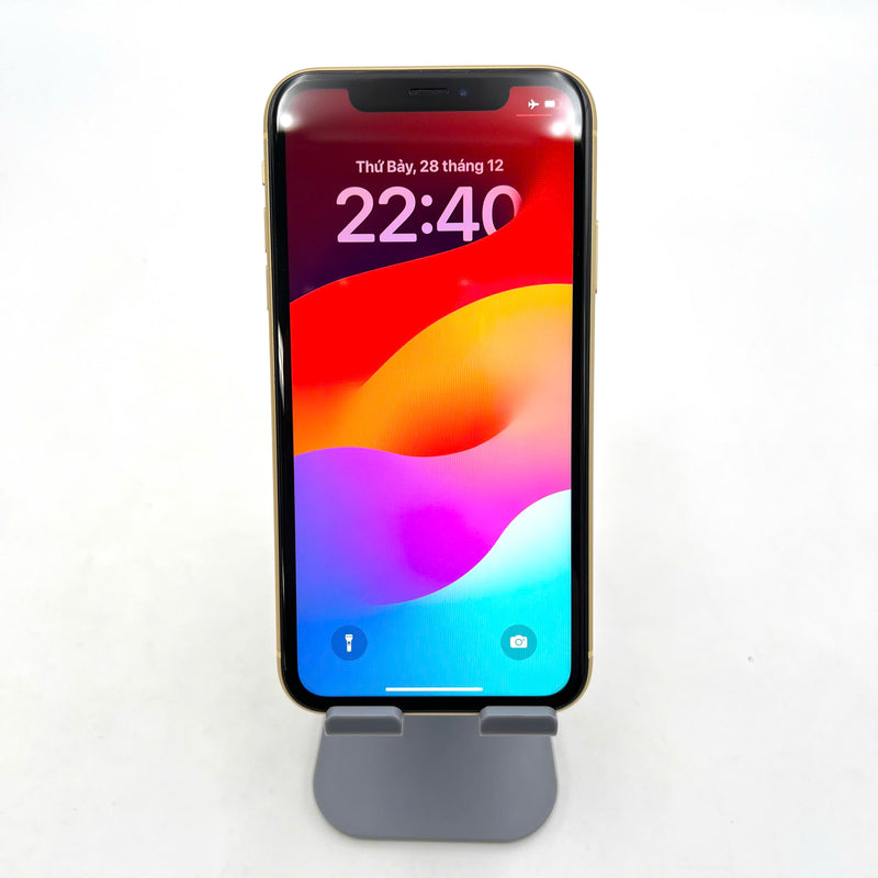 iPhone XR 64GB Vàng 98% pin 86%  Quốc tế Apple  - HH9541