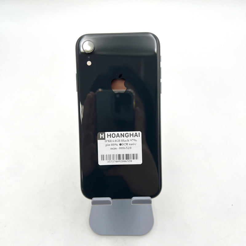 iPhone XR 64GB Đen 97% pin 88%  Máy đã trả hết tiền mạng dùng như Quốc tế Apple (xước màn) - HH6528