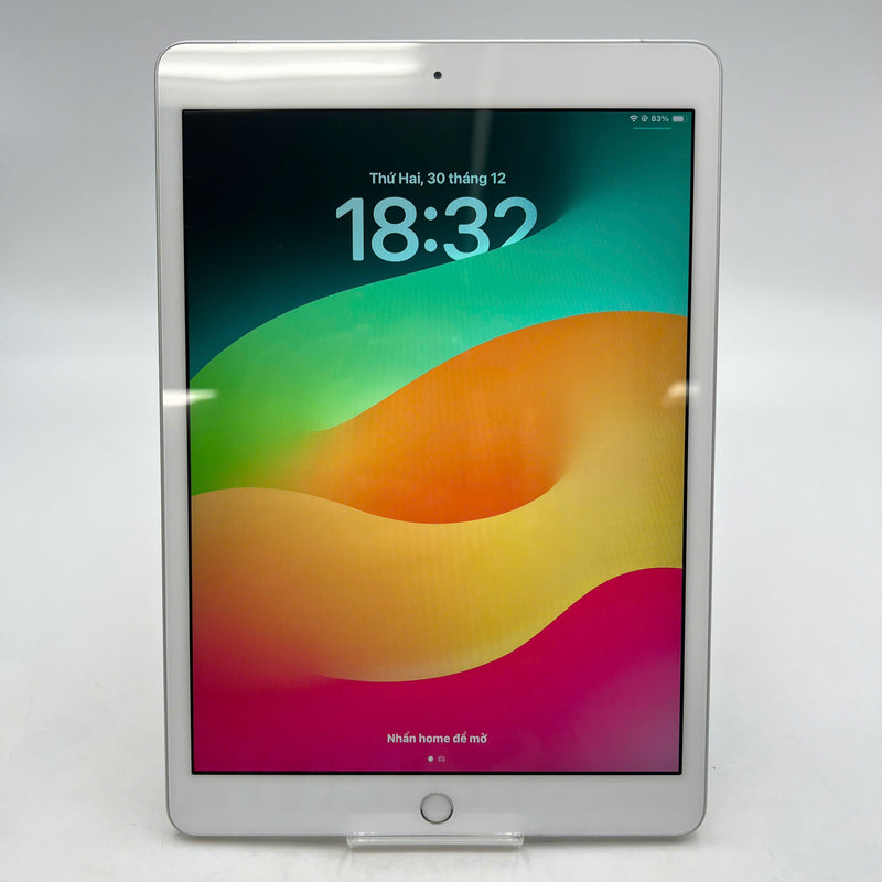 iPad Gen 7 2019  10.2in 32GB Bạc 4G + Wifi 98% pin 89% từ SB sạc 104 lần