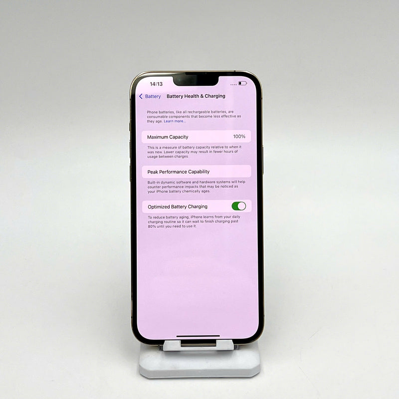 iPhone 13 Pro Max 1TB Vàng 98% pin 100% Quốc tế từ AU (Không dùng sim AU - Đã thay pin - Đốm camera 3x, xước màn, viền) - HH3291