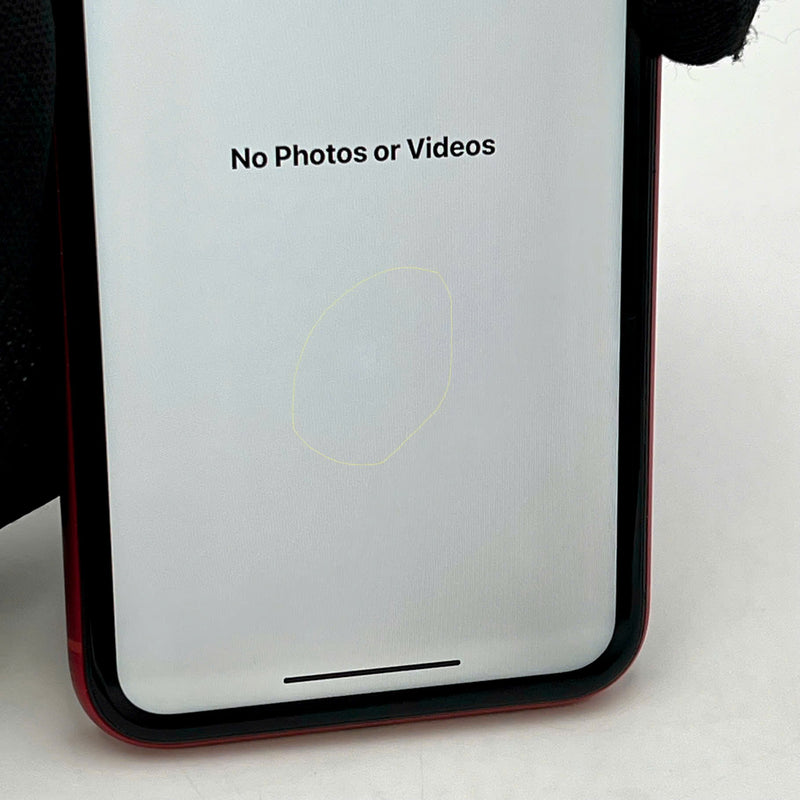 iPhone XR 128GB Đỏ 98% pin 100% Quốc Tế Apple  (Đã thay pin - Đốm camera 1x, đốm màn) - HH9609