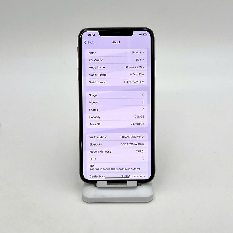 iPhone XS Max 256GB Vàng 98% pin 100% Máy đã trả hết tiền mạng dùng như Quốc tế Apple (Đã thay pin) - HH6999