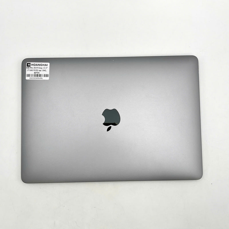 Macbook Pro 2019 13.3in Xám Intel Core i7/RAM 16GB/SSD 512GB 98% Sạc 106 lần BPTN