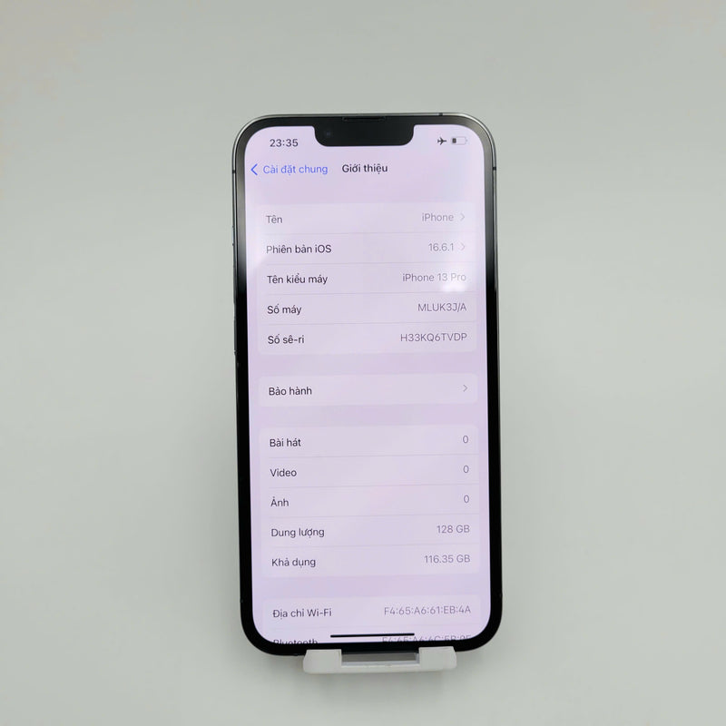 iPhone 13 Pro 128GB Xanh Dương 98% pin 87%  Quốc tế từ AU (Không dùng sim AU)  - HH0912