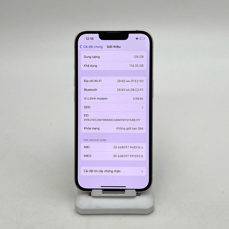 iPhone 13 128GB Hồng 98% pin 88%  Quốc tế từ AU (Không dùng sim AU)  - HH5164
