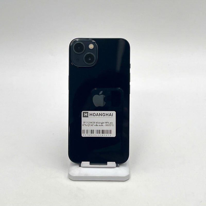 iPhone 13 256GB Đen 98% pin 87%  Quốc Tế Apple (viền xước) - HH5272