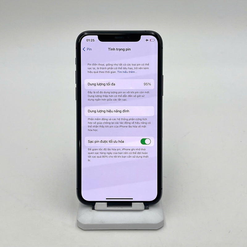 iPhone 11 Pro 64GB Đen 98% pin 95%  Máy đã trả hết tiền mạng dùng như Quốc tế Apple  - HH2491