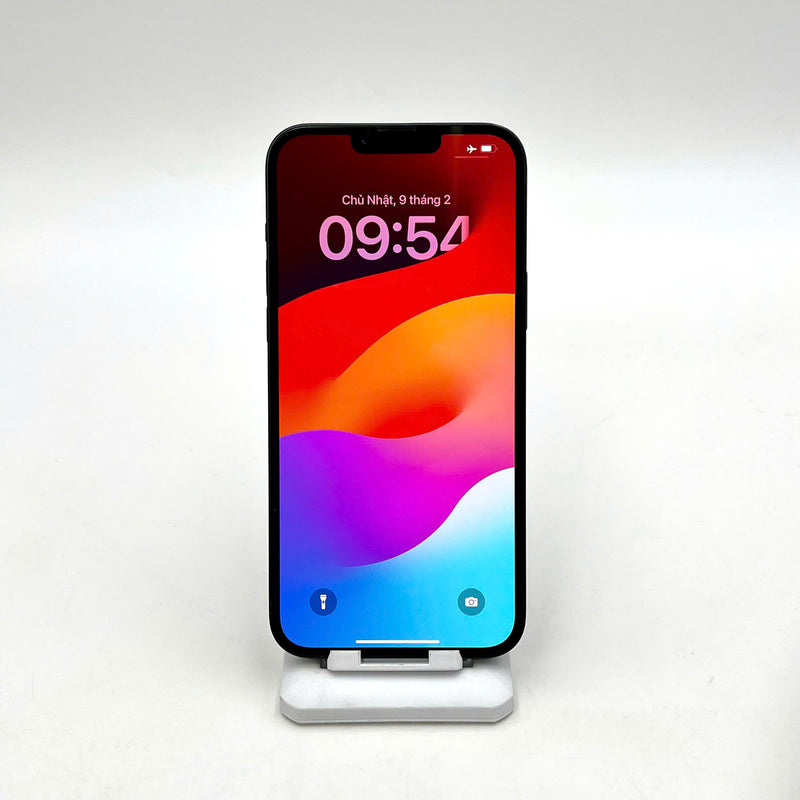 iPhone 14 Plus 128GB Đen 98% pin 85%  Máy đã trả hết tiền mạng dùng như Quốc tế Apple (ám viền ,móp viền) - HH3491