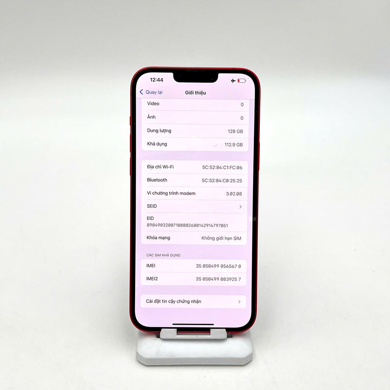 iPhone 14 Plus 128GB Đỏ 98% pin 86%  Quốc tế từ AU (Không dùng sim AU)  - HH5670