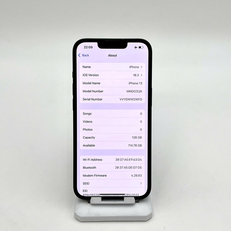 iPhone 13 128GB Xanh Lá 98% pin 100% Máy đã trả hết tiền mạng dùng như Quốc tế Apple (Đã thay pin - xước viền)  - HH6733