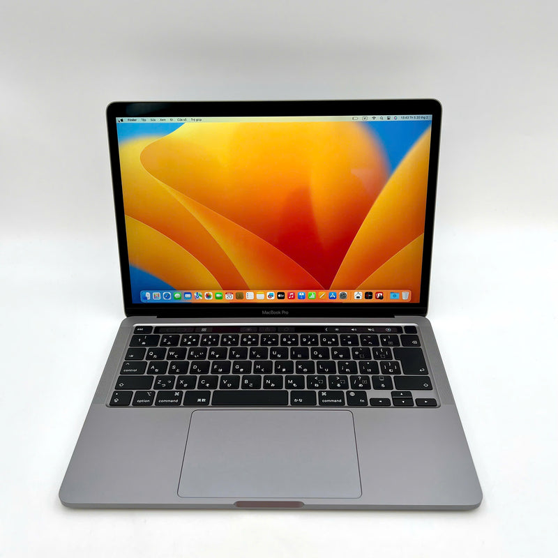 Macbook Pro 2022 13.3in Xám Apple M2/RAM 8GB/SSD 256GB 100% Fullbox  BPTN (hàng CPO)