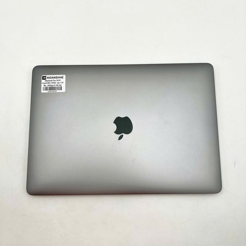 Macbook Pro 2018 13.3in Xám Intel Core i5/RAM 8GB/SSD 256GB 98% Sạc 110 lần BPTN (Không có vân tay)