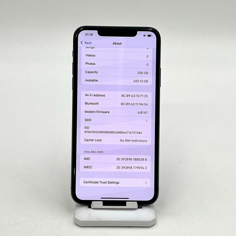 iPhone 11 Pro Max 256GB Xanh Lá 98% pin 100% Máy đã trả hết tiền mạng dùng như Quốc tế Apple (Đã thay pin,màn Apple - Máy xước màn ,ám viền , đốm camera 1x,) - HH5388