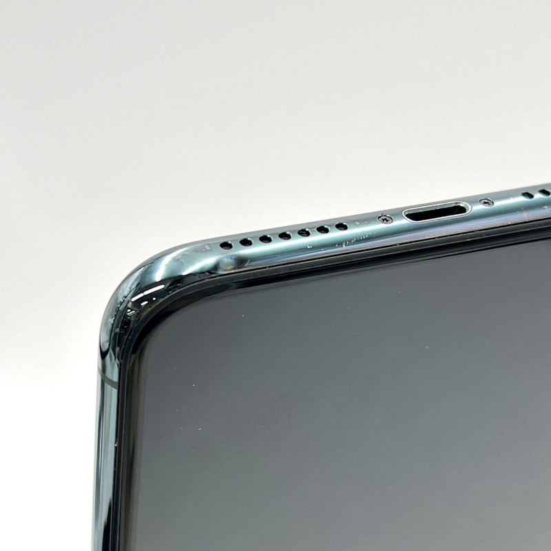 iPhone 11 Pro Max 64GB Xanh Lá 98% pin 100% Quốc Tế Apple bản Mỹ (Đã thay pin - máy Lock, Đốm camera 1x, ám viền,xước màn) - HH0628
