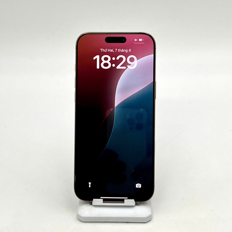 iPhone 16 Pro Max 256GB Vàng Sa Mạc 99% pin 100% Fullbox Quốc tế Apple (Sạc 94 lần) - HH7999