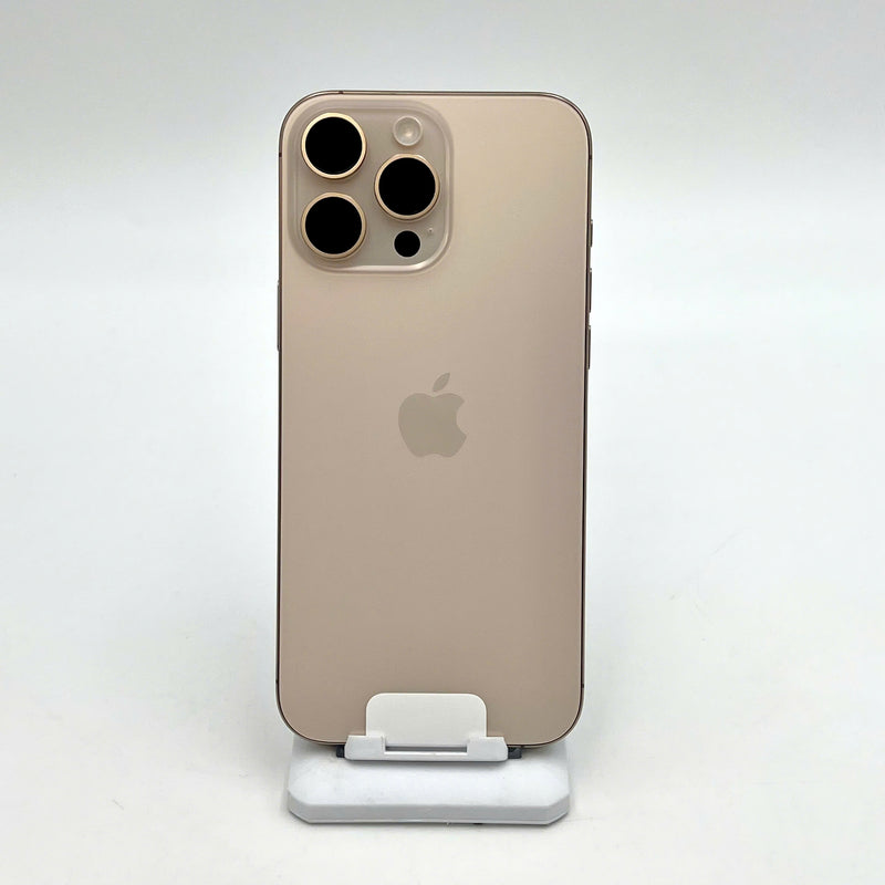 iPhone 16 Pro Max 256GB Vàng Sa Mạc 100% Fullbox Quốc tế từ RKT (Không dùng sim RKT)