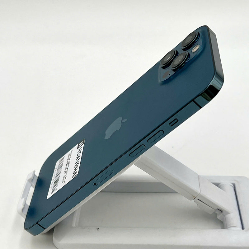 iPhone 12 Pro Max 256GB Xanh Dương 98% pin 100% Máy đã trả hết tiền mạng dùng như Quốc tế Apple (Đã thay pin - Đốm camera 2.5x, ám mặt lưng) - HH2684