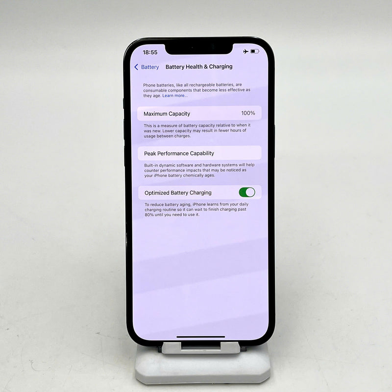 iPhone 12 Pro Max 256GB Xanh Dương 98% pin 100% Máy đã trả hết tiền mạng dùng như Quốc tế Apple (Đã thay pin - Đốm camera 2.5x, ám mặt lưng) - HH2684