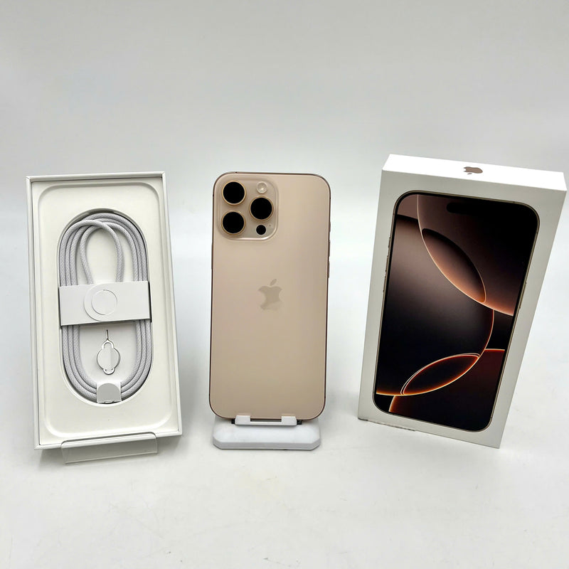 iPhone 16 Pro Max 256GB Vàng Sa Mạc 100% Fullbox Quốc tế Apple - HH7589
