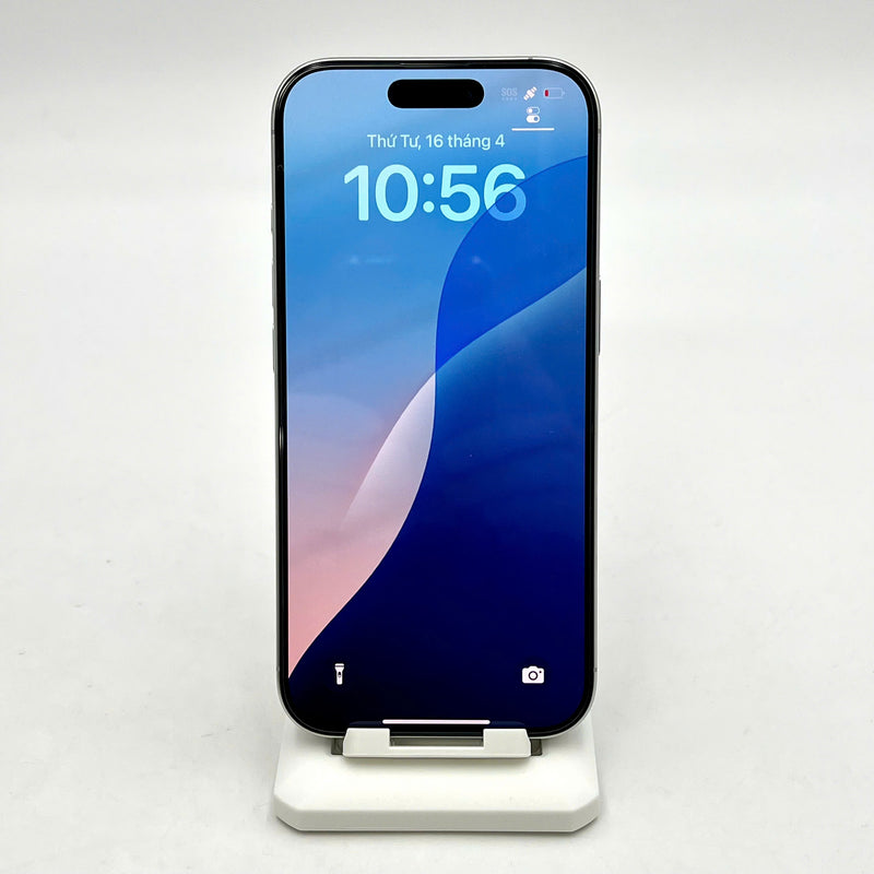 iPhone 16 Pro 256GB Trắng  99% pin 100% DBH Quốc tế từ SB (Không dùng sim SB)  - HH0778