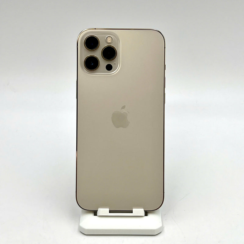 iPhone 12 Pro Max 256GB Vàng 98% pin 100% Máy đã trả hết tiền mạng dùng như Quốc tế Apple (Đã thay pin - Đốm camera 2.5x)