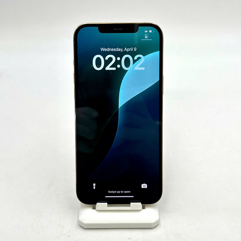 iPhone 12 Pro Max 256GB Vàng 98% pin 100% Máy đã trả hết tiền mạng dùng như Quốc tế Apple (Đã thay pin - Đốm camera 2.5x)