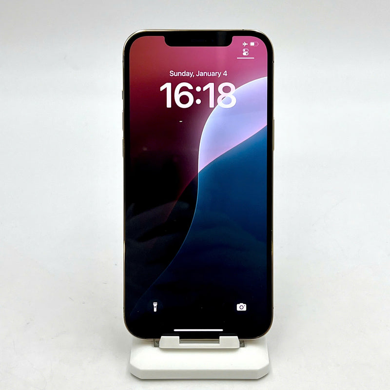 iPhone 12 Pro Max 128GB Vàng 98% pin 100% Máy đã trả hết tiền mạng dùng như Quốc tế Apple (Đã thay pin)