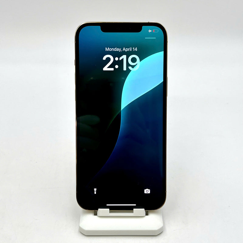 iPhone 12 Pro Max 256GB Vàng 98% pin 100% Máy đã trả hết tiền mạng dùng như Quốc tế Apple (Đã thay pin) - HH9343