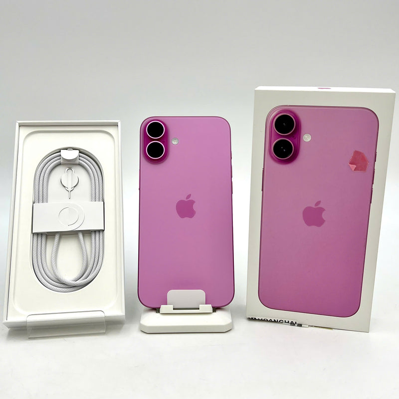 iPhone 16 Plus 128GB Hồng 100% Fullbox DEMO Quốc tế từ SB (Không dùng sim SB - sạc 1 lần) - HH6075