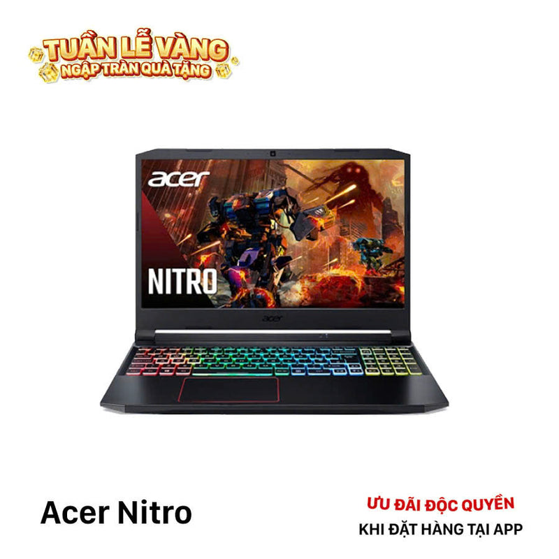 Acer Nitro AN515-45 AMD Ryzen 5 5600H NVIDIA GeForce GTX 1650/ RAM 16GB/ SSD 512GB BPTA