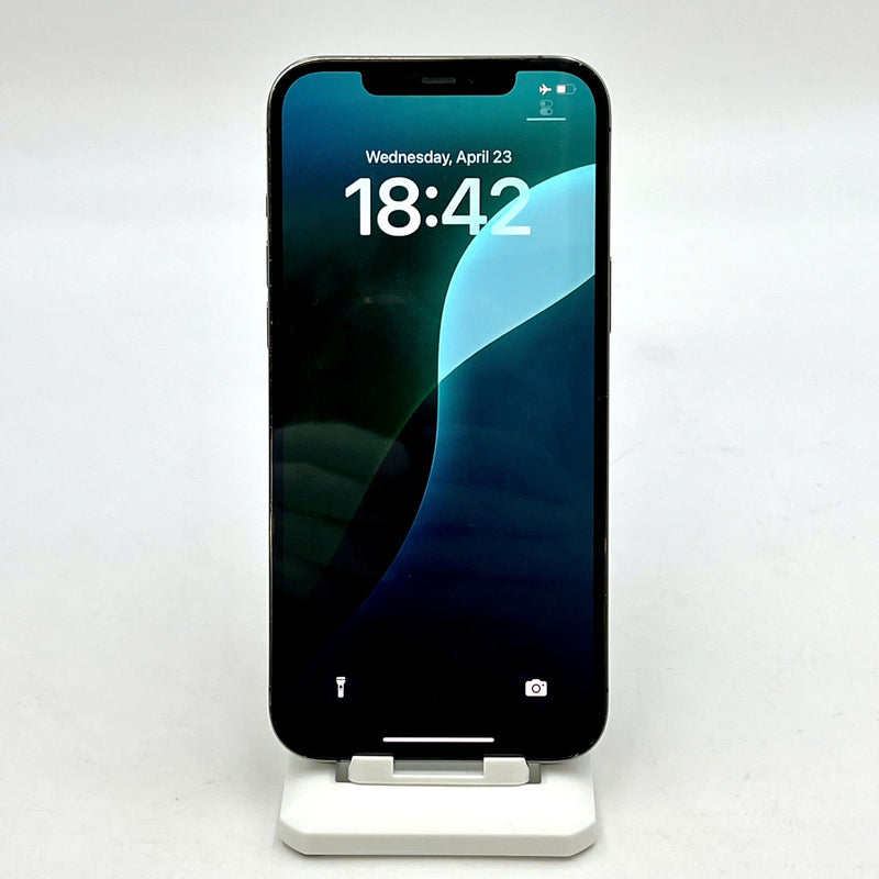 iPhone 12 Pro Max 128GB Đen 98% pin 100% Máy đã trả hết tiền mạng dùng như Quốc tế Apple (Đã thay pin - Đốm camera 1x/2.5x, máy xước) - HH5380
