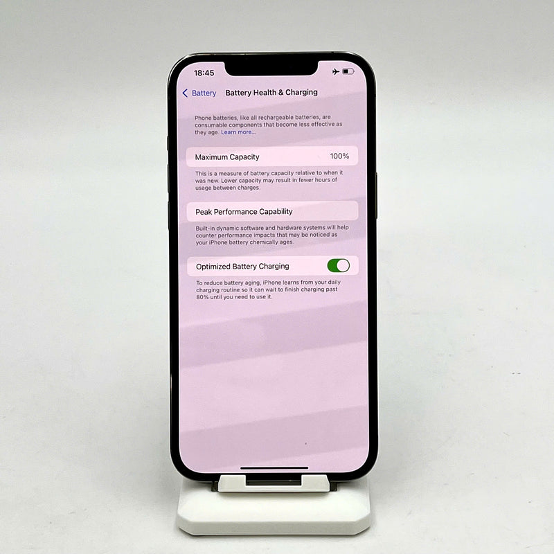 iPhone 12 Pro Max 128GB Đen 98% pin 100% Máy đã trả hết tiền mạng dùng như Quốc tế Apple (Đã thay pin - Đốm camera 2.5x, màn xước)  - HH3088