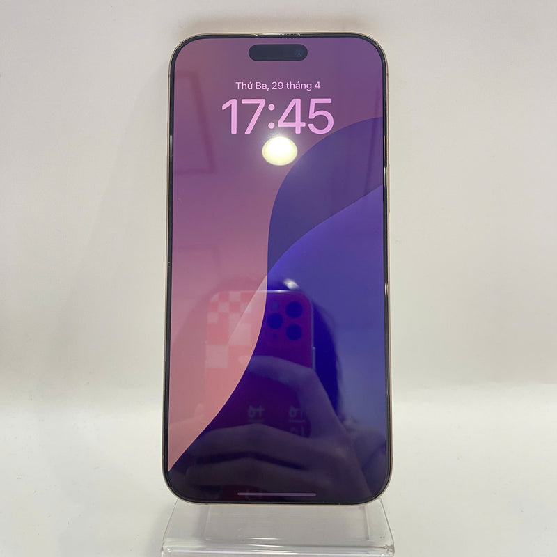iPhone 16 Pro Max 256G Vàng Sa Mạc 99% pin 100% Quốc tế Apple - HH8520