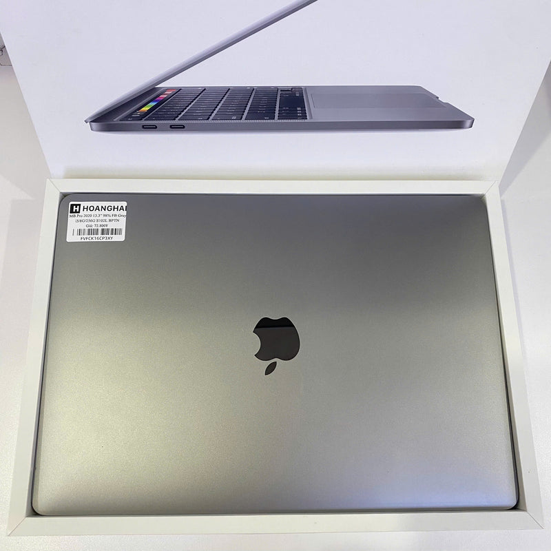 MacBook Pro 2020 13.3in Xám FB i5/ RAM 8G/256G 98% Sạc 103L BPTN