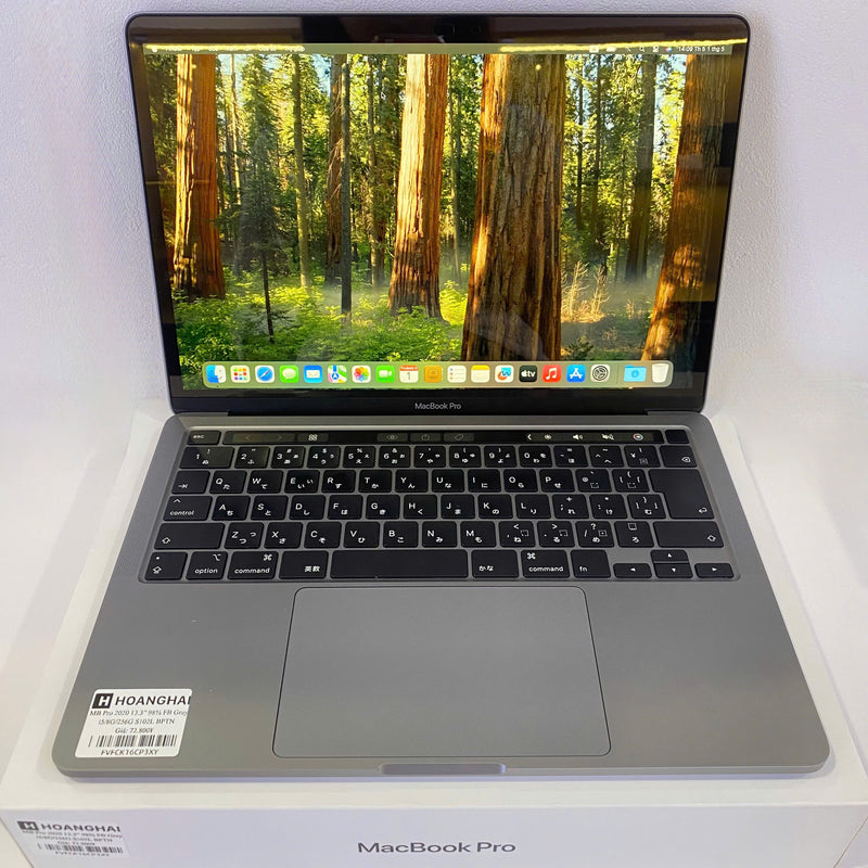 MacBook Pro 2020 13.3in Xám FB i5/ RAM 8G/256G 98% Sạc 103L BPTN
