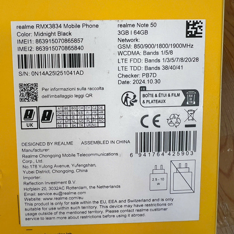 Realme Note 50 3GB/64GB