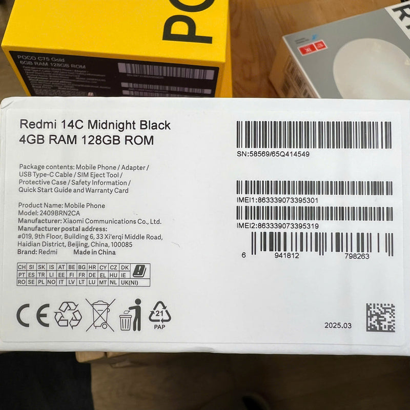 Xiaomi Redmi 14C 4GB/128GB