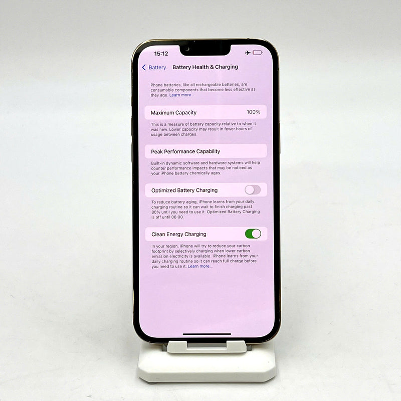 iPhone 13 Pro Max 256GB Vàng 98% pin 100% Máy đã trả hết tiền mạng dùng như Quốc tế Apple (mờ phần cam trước) - HH6030