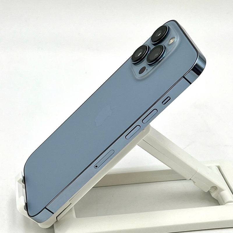 iPhone 13 Pro 128GB Xanh Dương 98% pin 100% Quốc tế Apple (Đã thay pin - Sứt viền, viền cam xước, đốm 3x) - HH1732