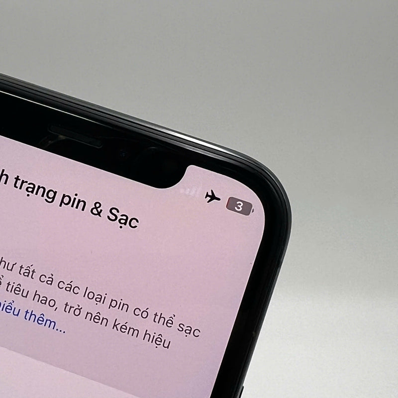 iPhone X 256GB Đen 98% pin 94% Máy đã trả hết tiền mạng dùng như Quốc tế Apple (Đã thay màn zin, ám cột sóng) - HH0196
