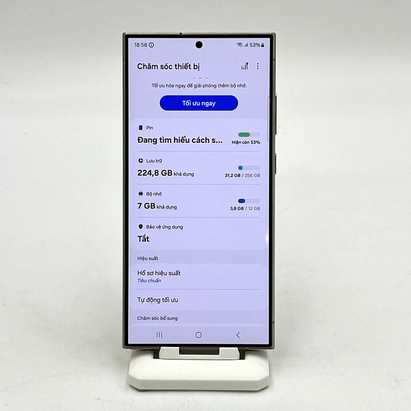 Samsung Galaxy S24 Ultra Xám 98% 12GB/256GB (Màn xước nhẹ. ám viền)