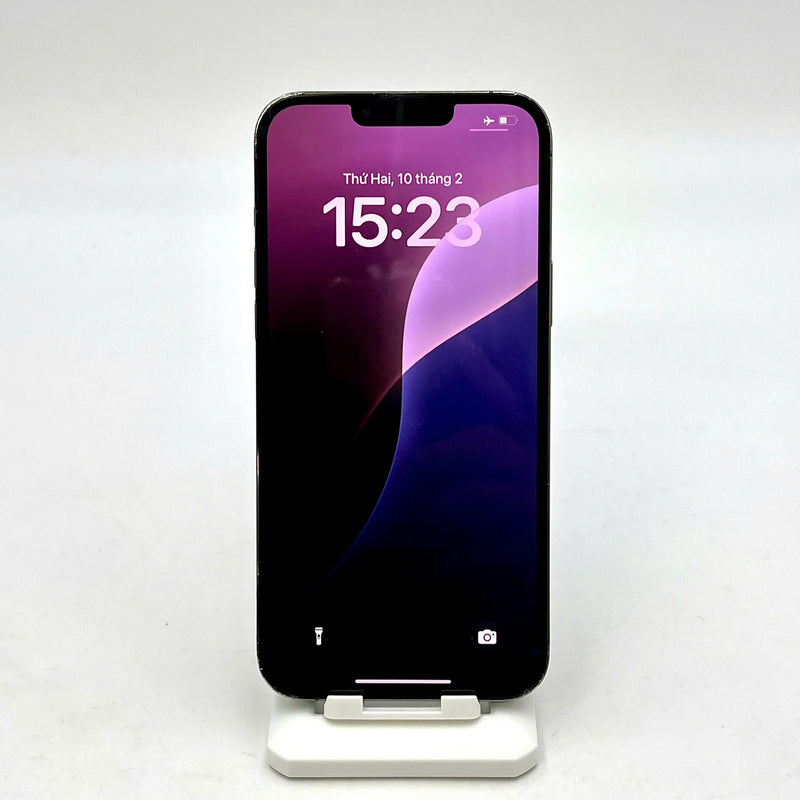 iPhone 13 Pro Max 1TB Xanh Lá 97% pin 100% Máy đã trả hết tiền mạng dùng như Quốc tế Apple (Đã thay pin - Đốm camera 3x, viền,màn xước)  - HH1444