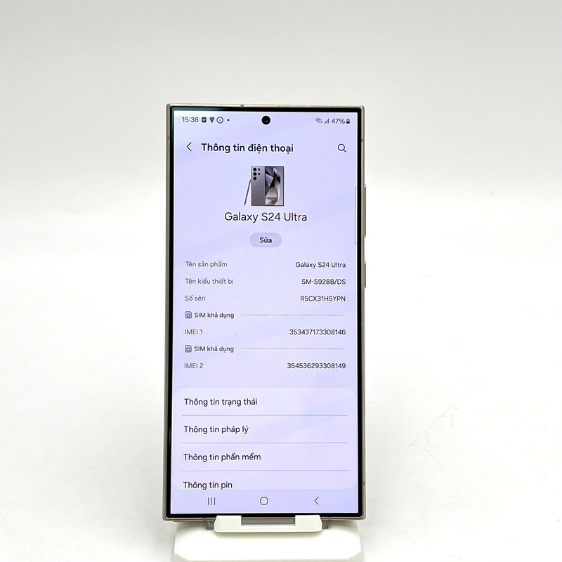 Samsung Galaxy S24 Ultra Xám 98% 12GB/256GB (Ám viền)
