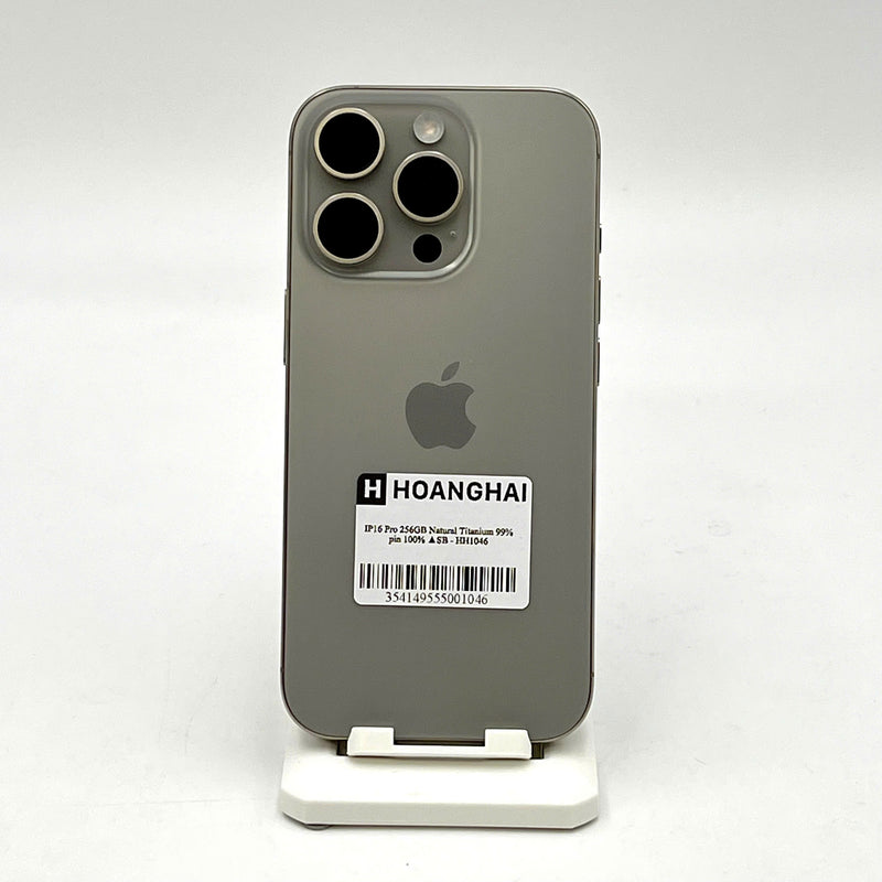 iPhone 16 Pro 256GB Tự nhiên 99% pin 100% Quốc tế từ SB (Không dùng sim SB)  - HH1046